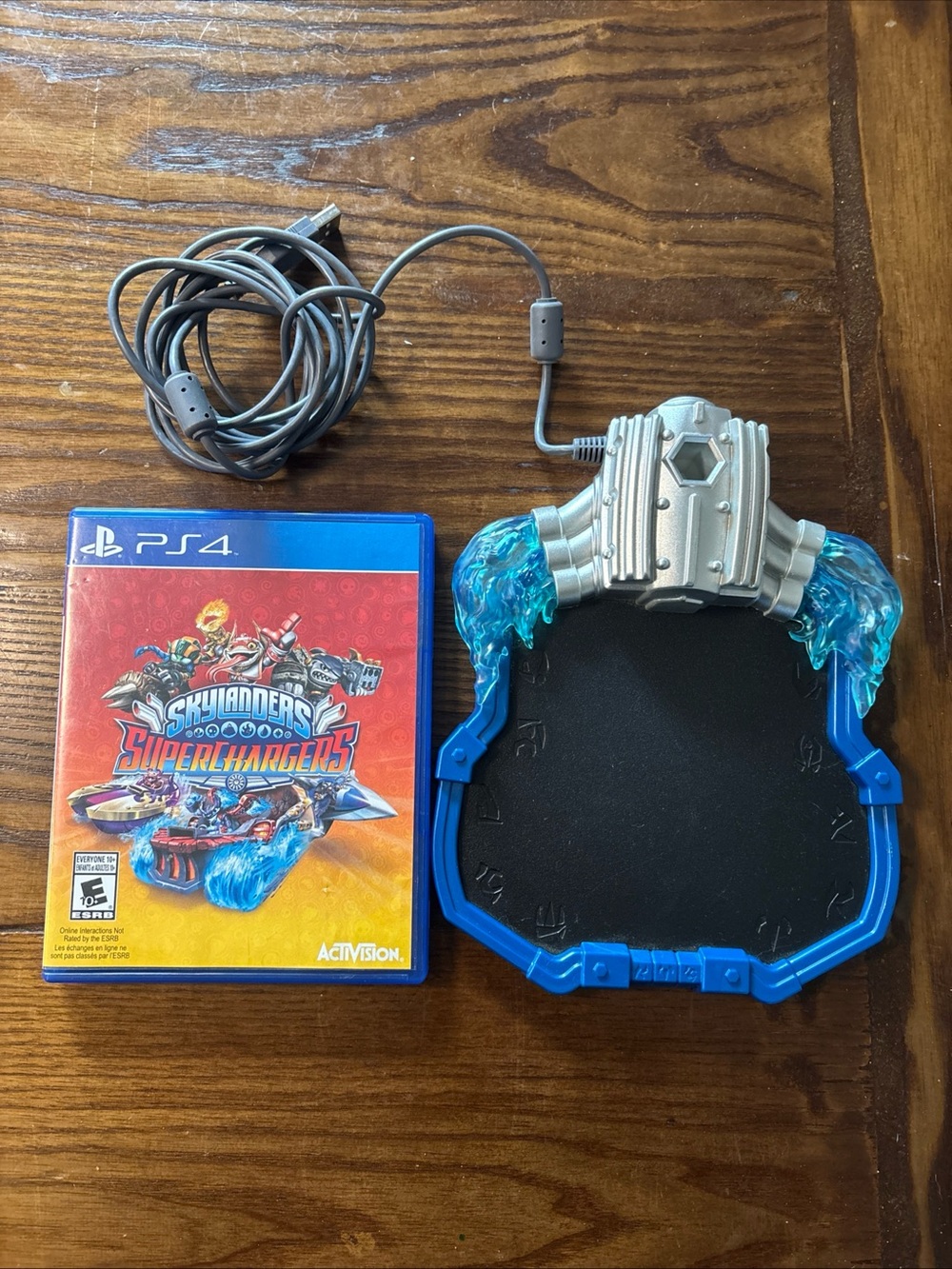 Skylanders SuperChargers PS4 Game + Portal of Power Tested Working Activision